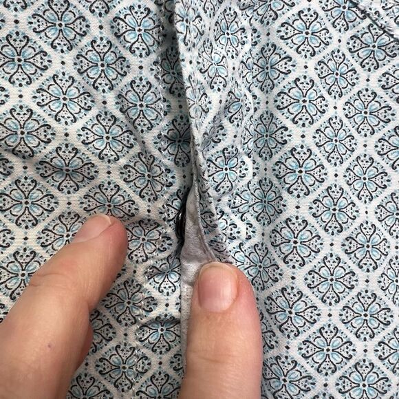 Cody James Woman’s blue/green snap button  slim fit x small - Picture 2 of 15